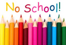 No School and Pencils